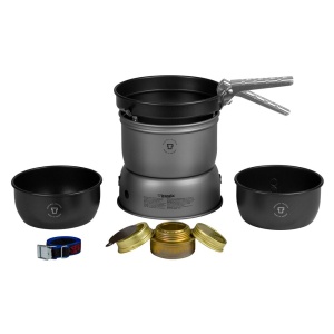 150275 27-5 HA Set serie 27 ALUMINU ANODIZAT , pentru gatit in camping, Trangia