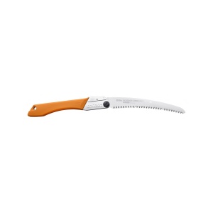 Fierastrau pliabil bushcraft/camping Silky Gomboy curbat 240mm cu 8dinti/30mm