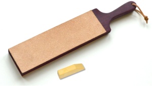 Strop de ascutire cu doua fete de piele, Flexcut