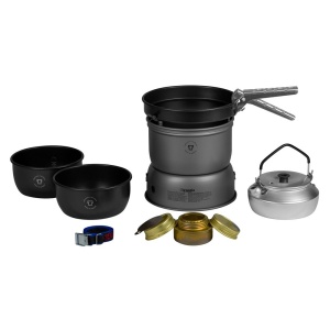 150276 27-6 HA Set serie 27 ALUMINU ANODIZAT , pentru gatit in camping, Trangia