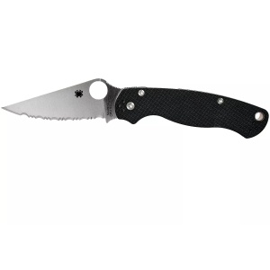 Briceag Para Military™ 2 Black G-10, Spyderco