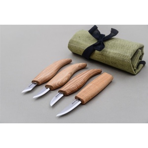 S07 Set de sculptura/cioplit in lemn, de baza BeaverCraft