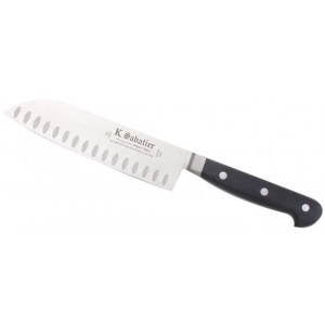Cutit de gatit oriental, lungime 17cm, cu buzunare de aer, Sabatier Proxus.
