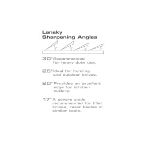 Set LANSKY DELUXE de ascutire de precizie a cutitelor cu 4 pietre diamantate
