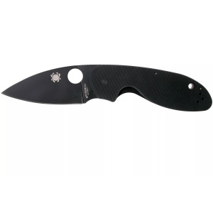 Briceag Efficient™ G-10 negru/lama neagra, Spyderco