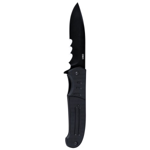 Briceag Ignitor Assisted Black w/Veff Serrations, CRKT