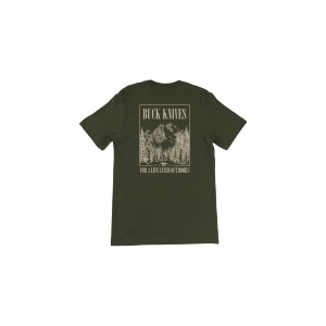 Tricou Life Livet Outdoors, Buck Knives