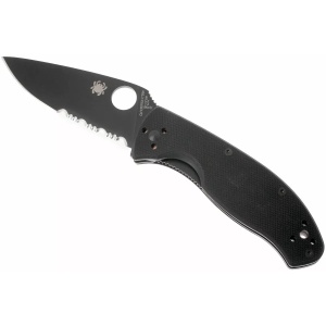 Briceag Tenacious™ G-10 negru / lama neagra, Spyderco