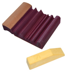 Dispozitiv Ascutire dalti sculptura Flexcut Slip Strop cu Pastă Gold