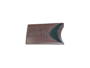 Micarta de in 8 mm Red/Black 1/1, pentru maner de cutit