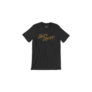 Tricou cu logo vintage, Buck Knives