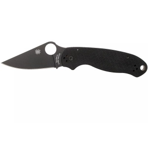 Briceag Para™ 3 G-10 negru / lama neagra, Spyderco