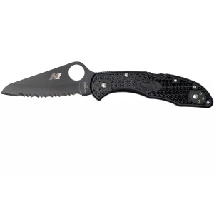 Briceag Salt® 2 FRN negru / lama neagra, Spyderco