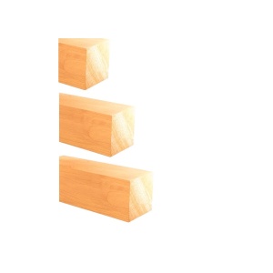 Set 3 blocuri de lemn de cires pentru cioplit 50x50mm