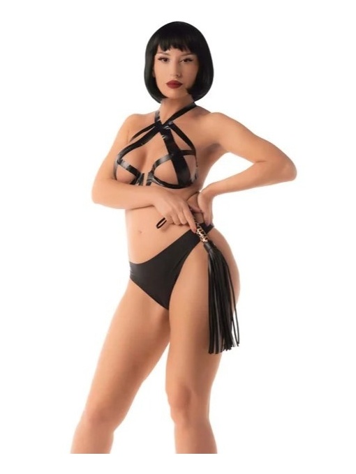 Leopard bič | Leopard Flogger 45 cm