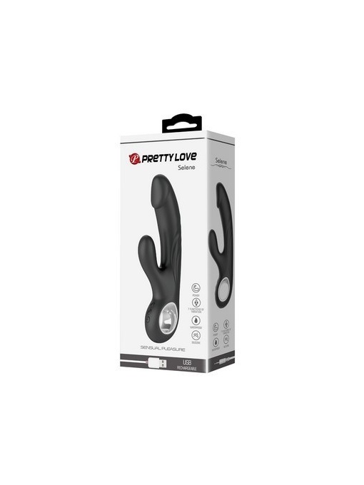 Silikonski USB zeka vibrator | Selene Rabbit