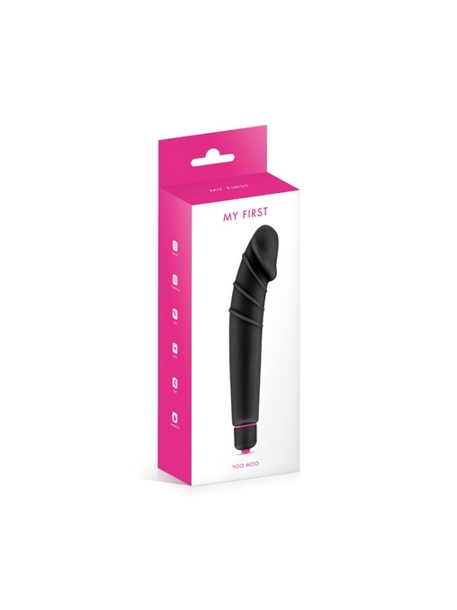 Silikonski vibrator | My First Yoo Hoo Black