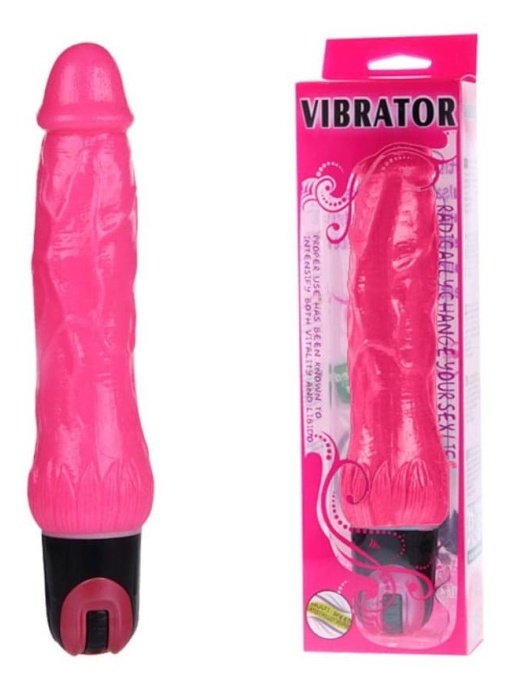Realističan vibrator | Multi Speed Pink 24 cm