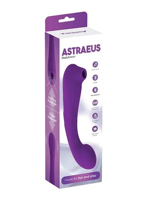 Dupli vibrator za G-tačku i klitoris | Astraeus
