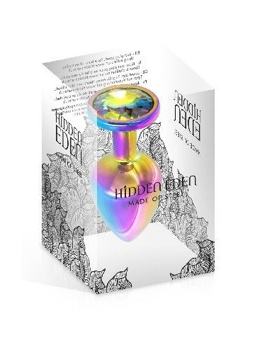 Aluminium analni plug | Rainbow veličine S
