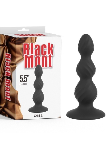 Analni plug od silikona | Black Mont 14 cm