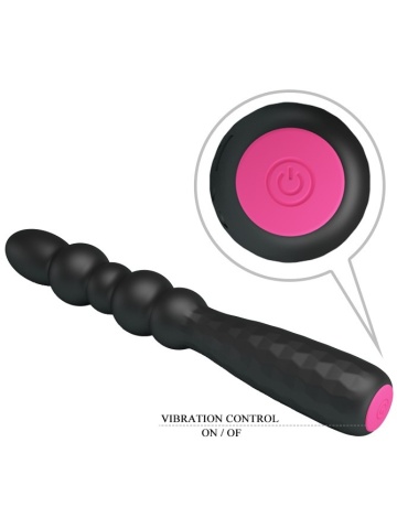 Analni silikonski vibrator | Monroe Black - Img 5