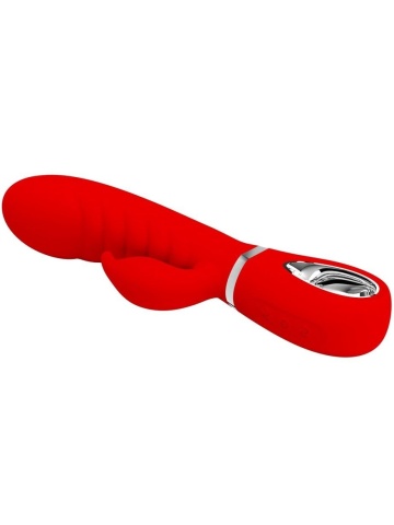 Crveni mekani silikonski vibrator | Prescott - Img 3