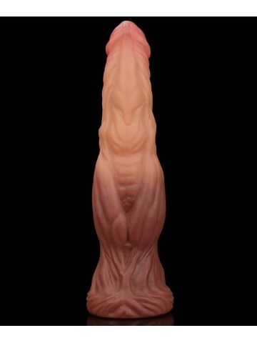 Egzotični realistični animalni dildo | Silicone Nature Cock 24,5 cm - Img 3