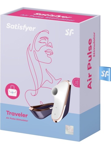 Elegantni klitoralni vibrator | SATISFYER Traveler