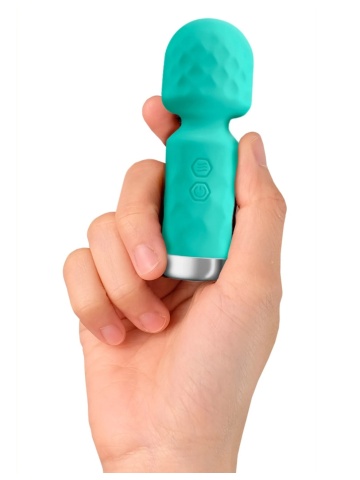 Klitoralni punjiv vibrator | Mini Wand Zeleni - Img 2