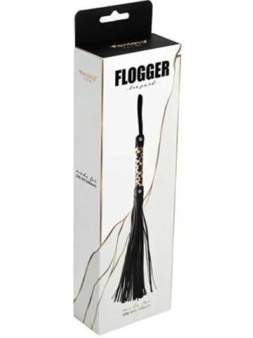 Leopard bič | Leopard Flogger 45 cm - Img 4