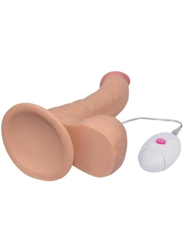 Mekani realistični vibro dildo | Ultra soft 22 cm - Img 6