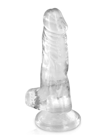 Mini prozirni dildo | Pure Jelly Clear 13 cm - Img 4