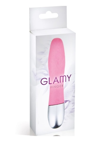 Mini vibrator | Glamy Finger Pink