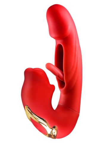 Multifunkcionalni vibrator 3u1 | Kissy Red - Img 3