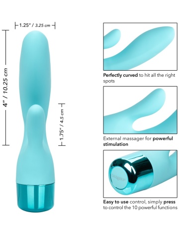 Plavi silikonski vibrator | Eden Lover - Img 7