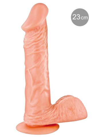Realistični dildo | Bruce 23 cm - Img 2