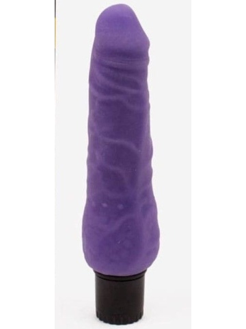 Realistični mekani lila vibrator | Realistic Cool - Img 2
