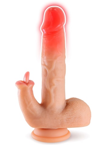 Realistični multifunkcionalni vibrator 3u1| Real Body Licking Ram - Img 4