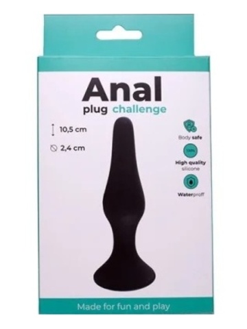 Silikonski Analni Plug 10,5 cm | Silicone Anal Plug