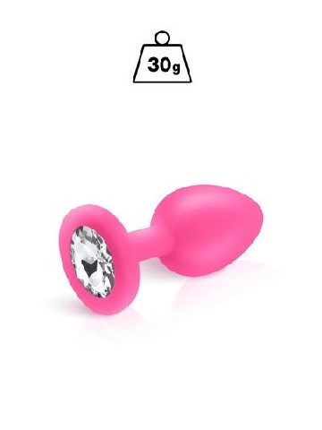 Silikonski analni plug | Eden Pink veličina S - Img 2