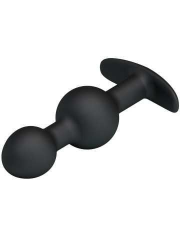 Silikonski analni Vibro plug | Special Anal Balls Plug - Img 4