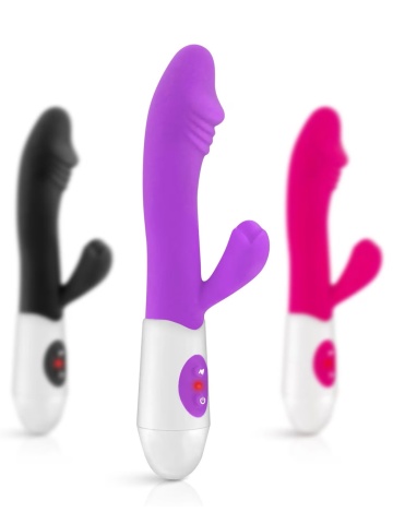 Silikonski multifunkcijski vibrator | Elya Violet - Img 4
