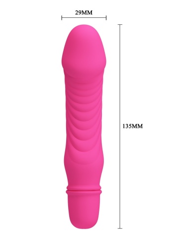 Silikonski pink mini vibrator | Stev - Img 7
