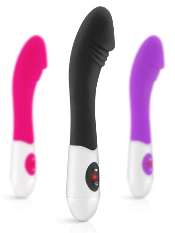Silikonski vibrator | Aela Black - Img 4