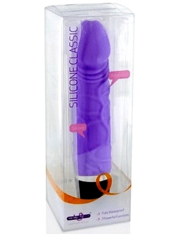 Silikonski vibrator | Classic Plus Lila