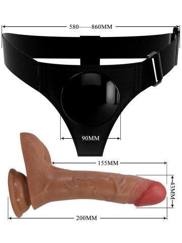 Strap-On sa vibracijom i squirting funkcijom | Oher - Img 5