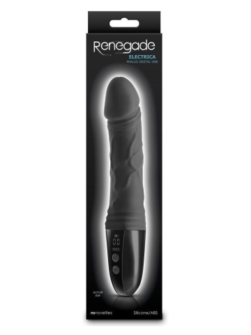 Vibrator sa displejom silikonski | Renegade