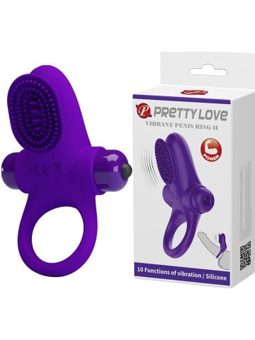 Vibro prsten za penis | Četkica Lila
