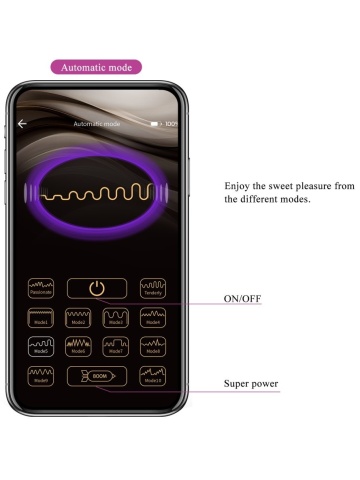 Kit vibrator za parove sa aplikacijom | Jayleen - Img 6